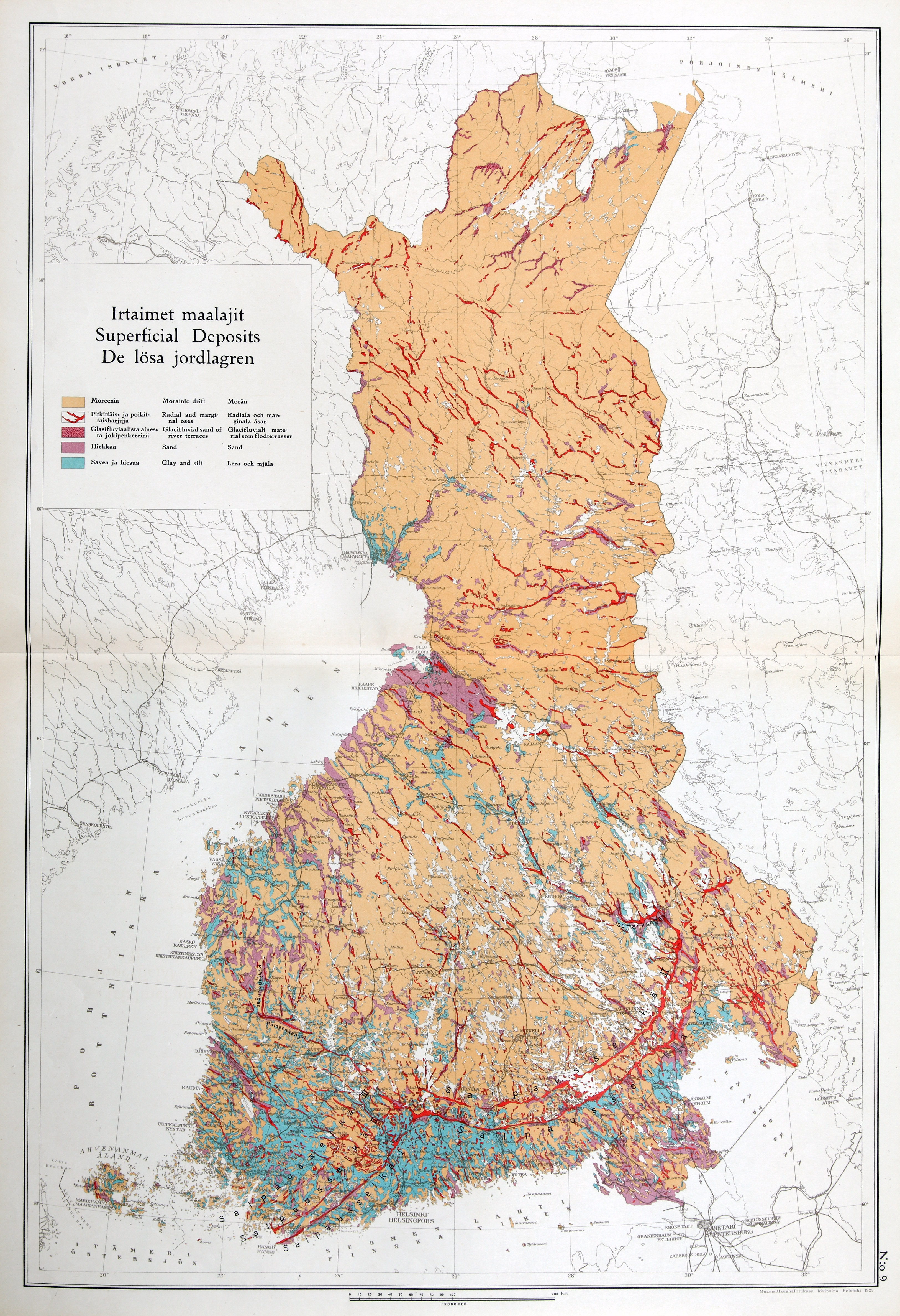 9. Irtaimet maalajit – De lösa jordlagen 